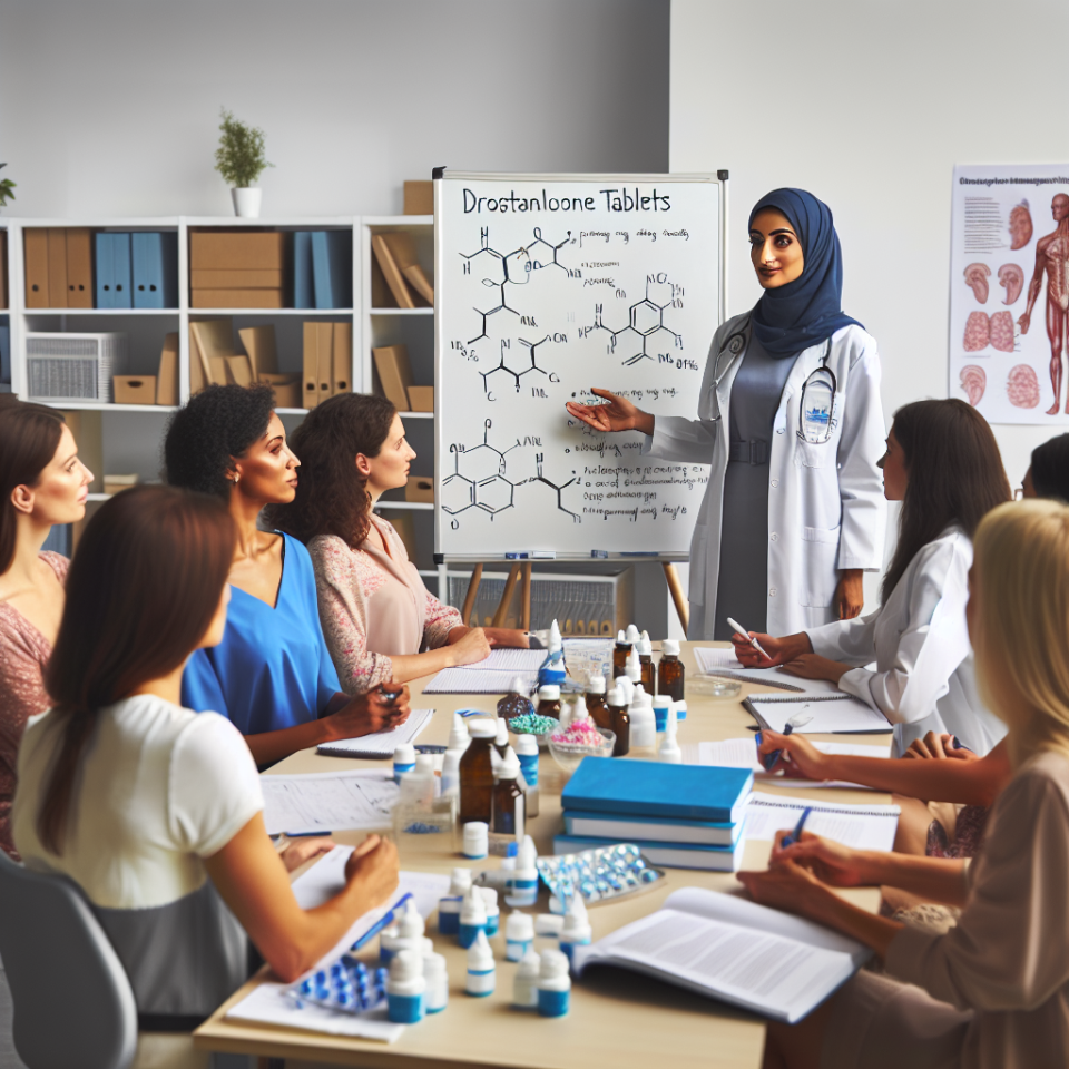 Cours pour femmes : stratégies sûres pour les comprimés de drostanolone