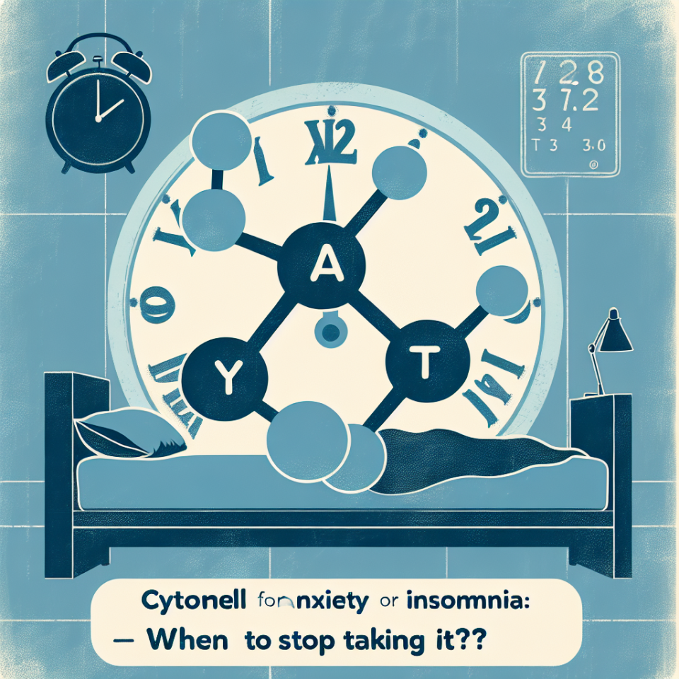 Cytomel (T3) pour l'anxiété ou l'insomnie : quand arrêter de le prendre