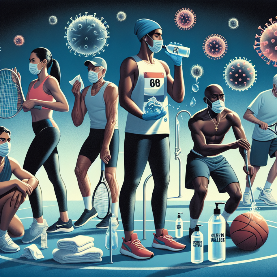 Eau germicide pendant les virus : les sportifs doivent-ils être plus prudents ?