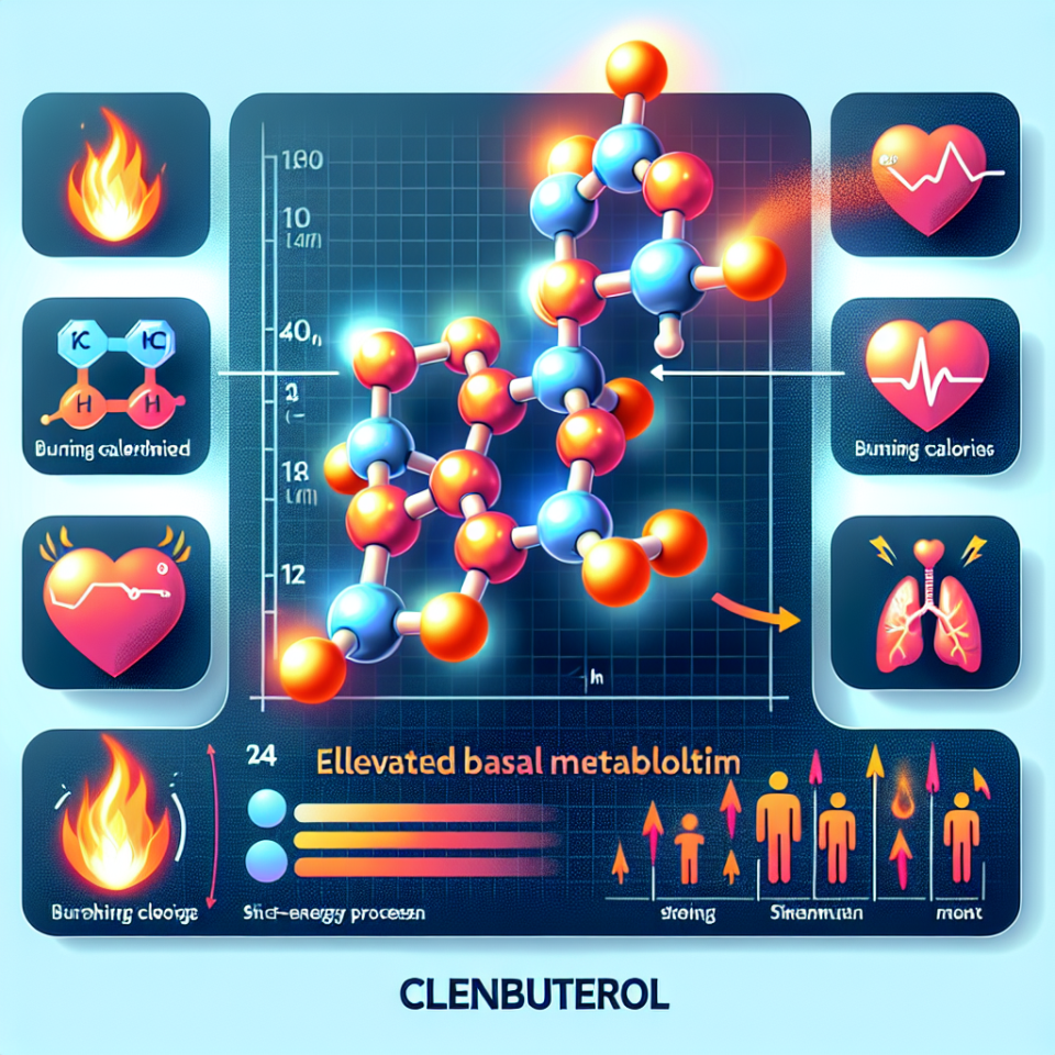 Le Clenbutérol et son rôle dans l'augmentation du métabolisme basal
