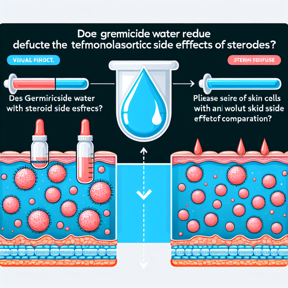 L'Eau Germicide réduit-elle le risque d'effets secondaires dermatologiques des stéroïdes