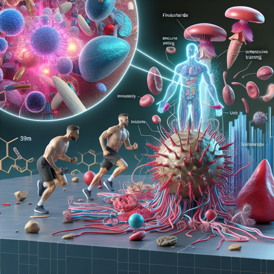 L'effet du Finasteride sur la réponse immunitaire lors d'un entraînement intense