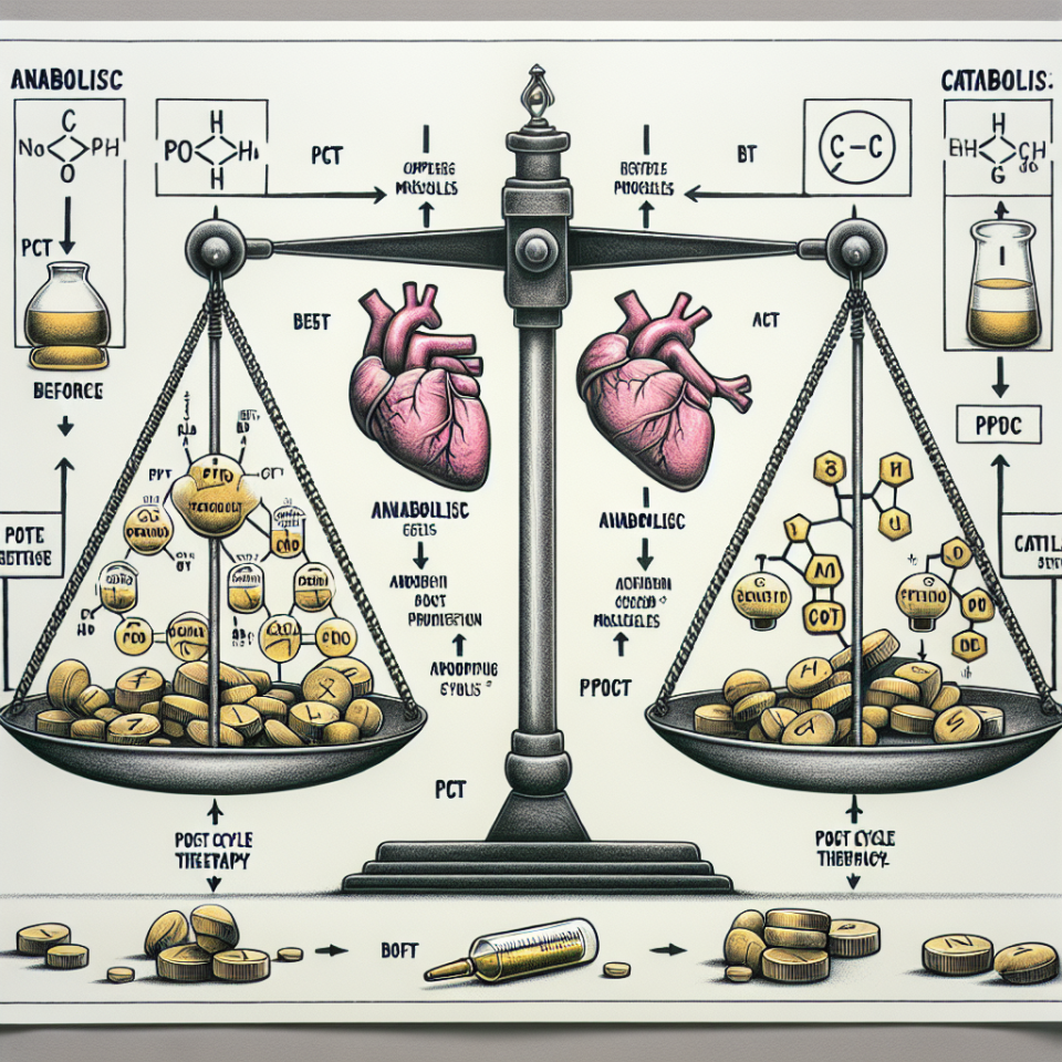 Comment la PCT affecte-t-elle l'équilibre entre l'anabolisme et le catabolisme ?