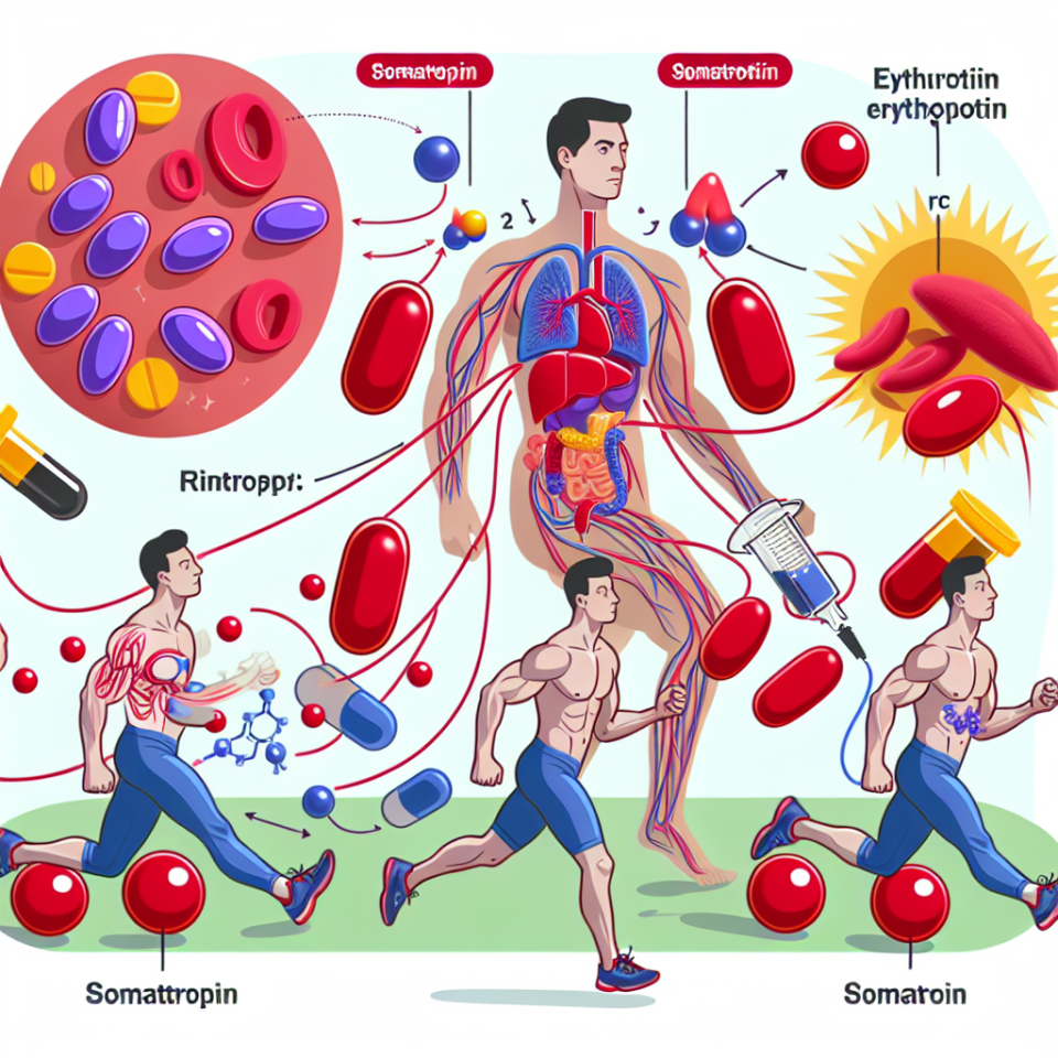 Comment la somatropine agit sur l'érythropoïétine vibrante chez les athlètes