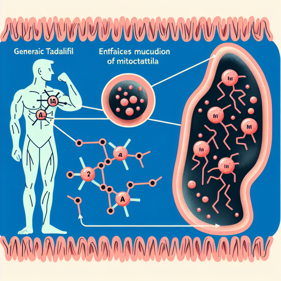 Comment le citrate de tadalafil (Cialis générique) améliore le fonctionnement des mitochondries dans les muscles