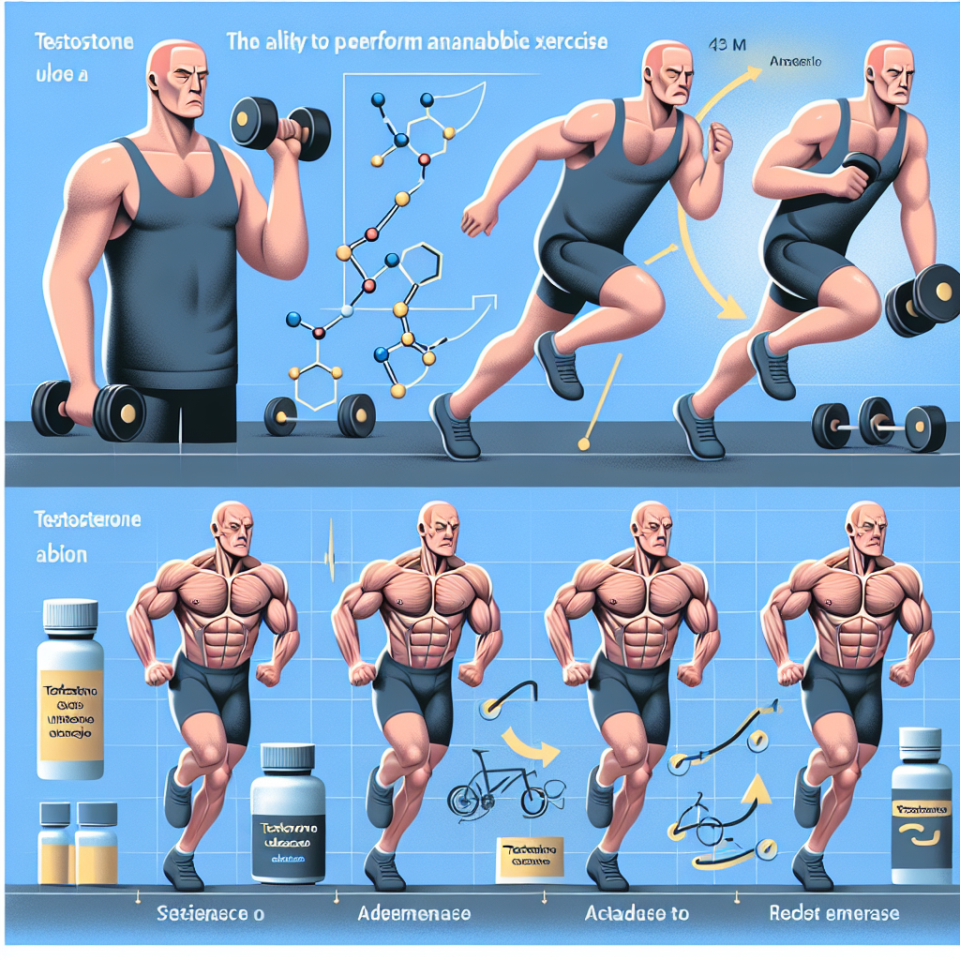 Effet de l'undécanoate de testostérone sur la capacité à effectuer un effort anaérobie