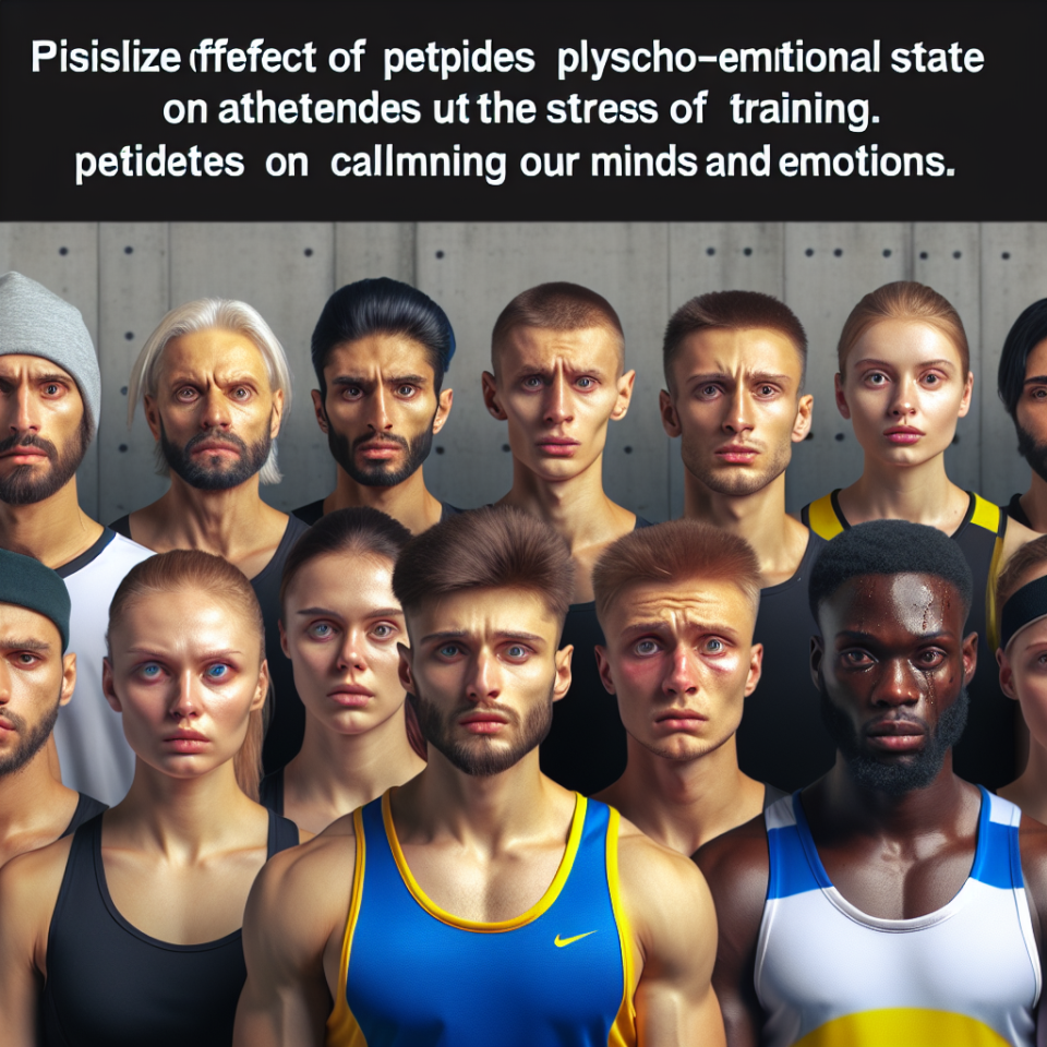 Effet des peptides sur l'état psycho-émotionnel des sportifs soumis au stress de l'entraînement