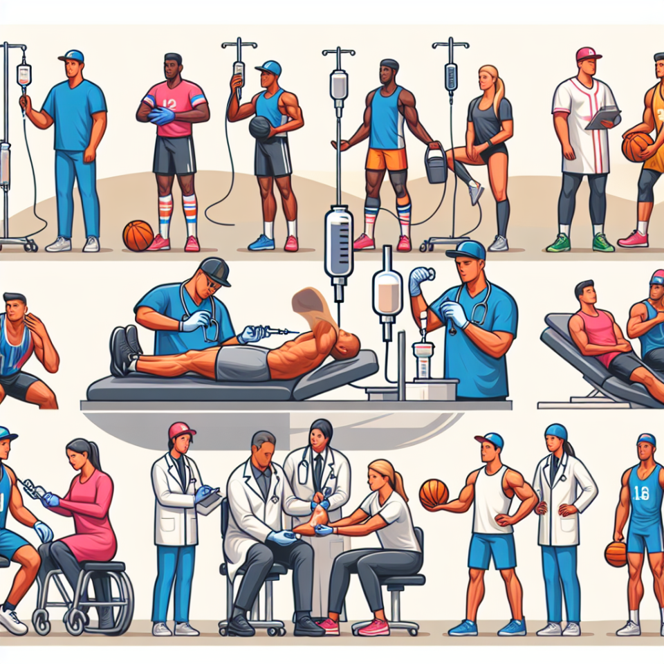 Infusion de SARMs pour l'hormone de croissance chez les athlètes