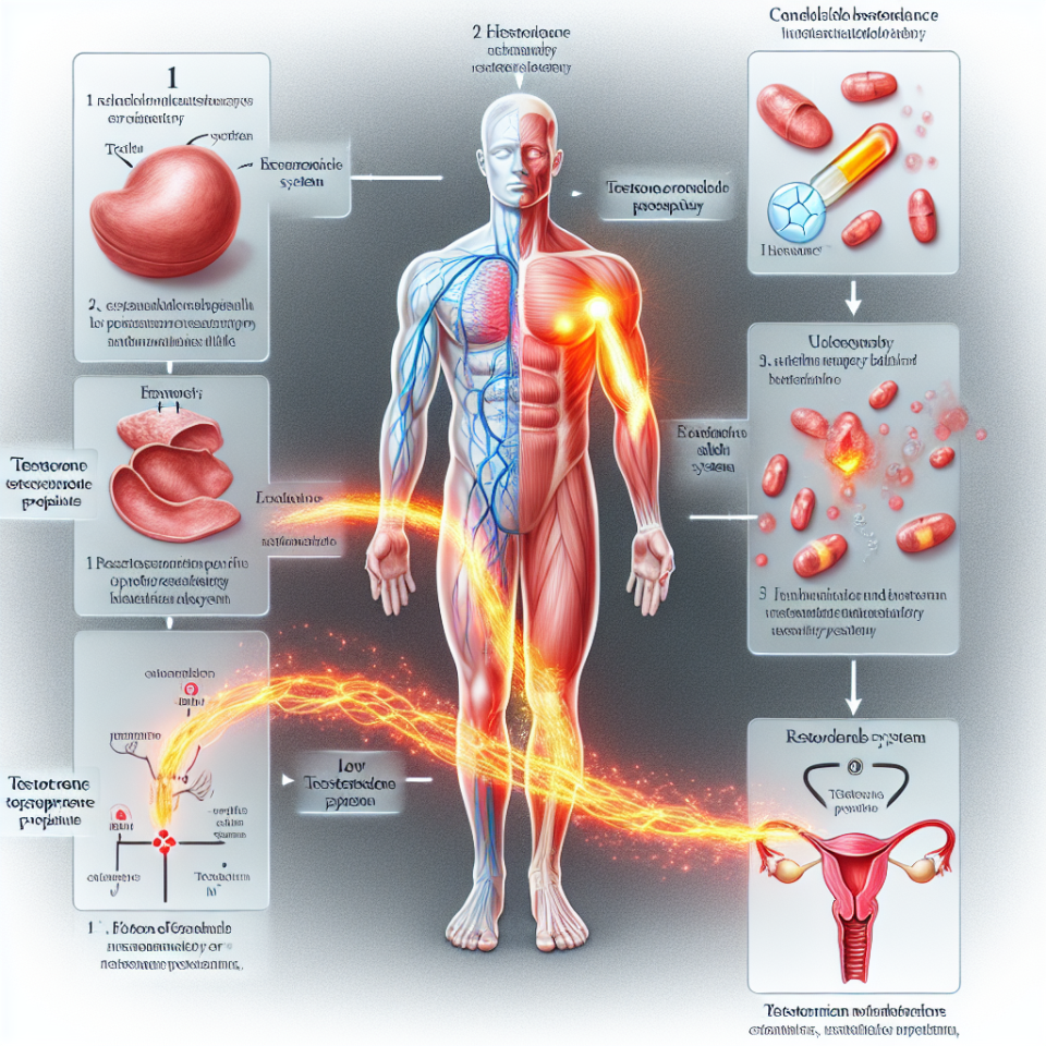 Rétablissement de l'équilibre hormonal après une blessure sous l'influence du propionate de testostérone