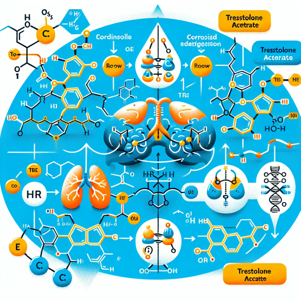 Acétate de tréstolone et modification du taux de cortisol