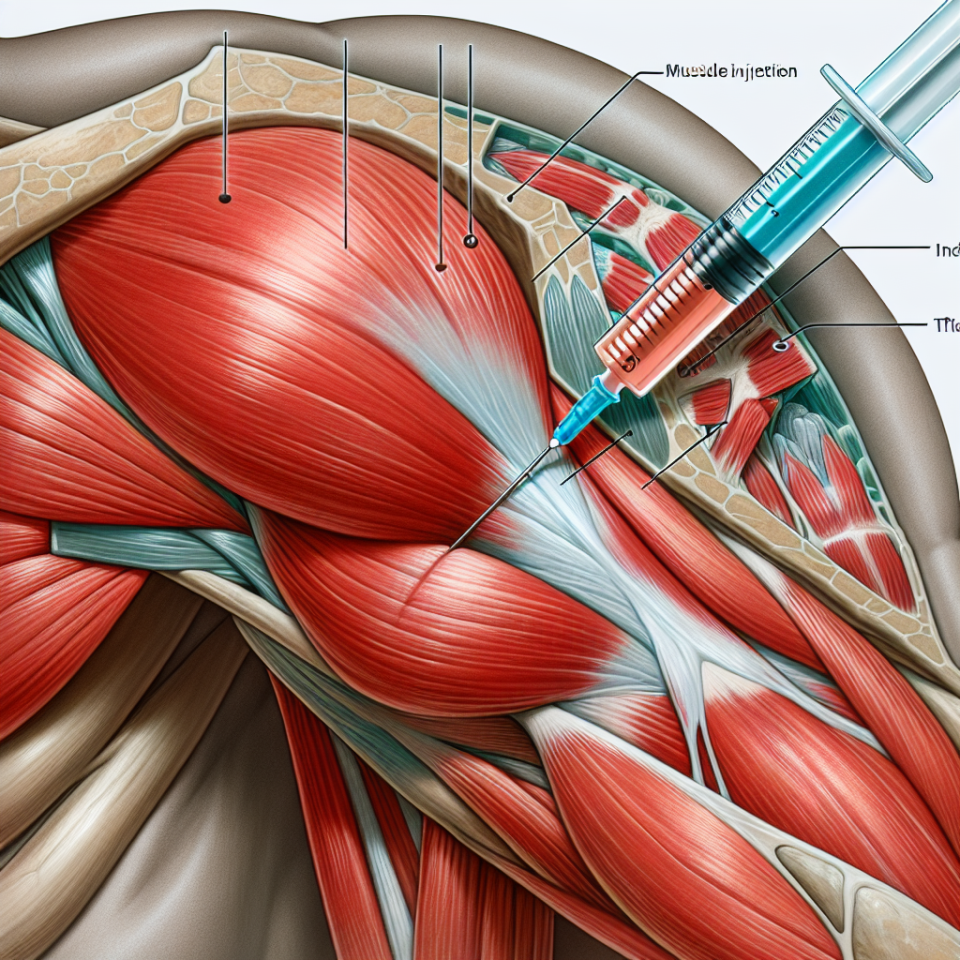 Caractéristiques de l'injection de Synthol dans le muscle deltoïde