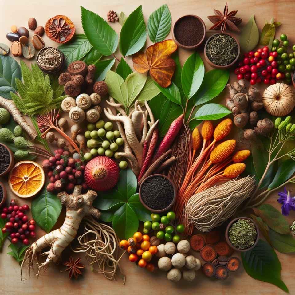 Combinaison d'adaptogènes et de stimulants