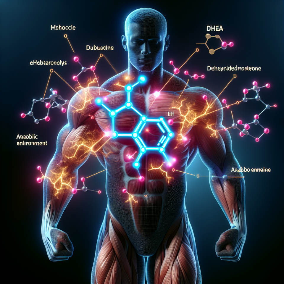 Utilisation de la DHEA pour améliorer l'environnement anabolique musculaire