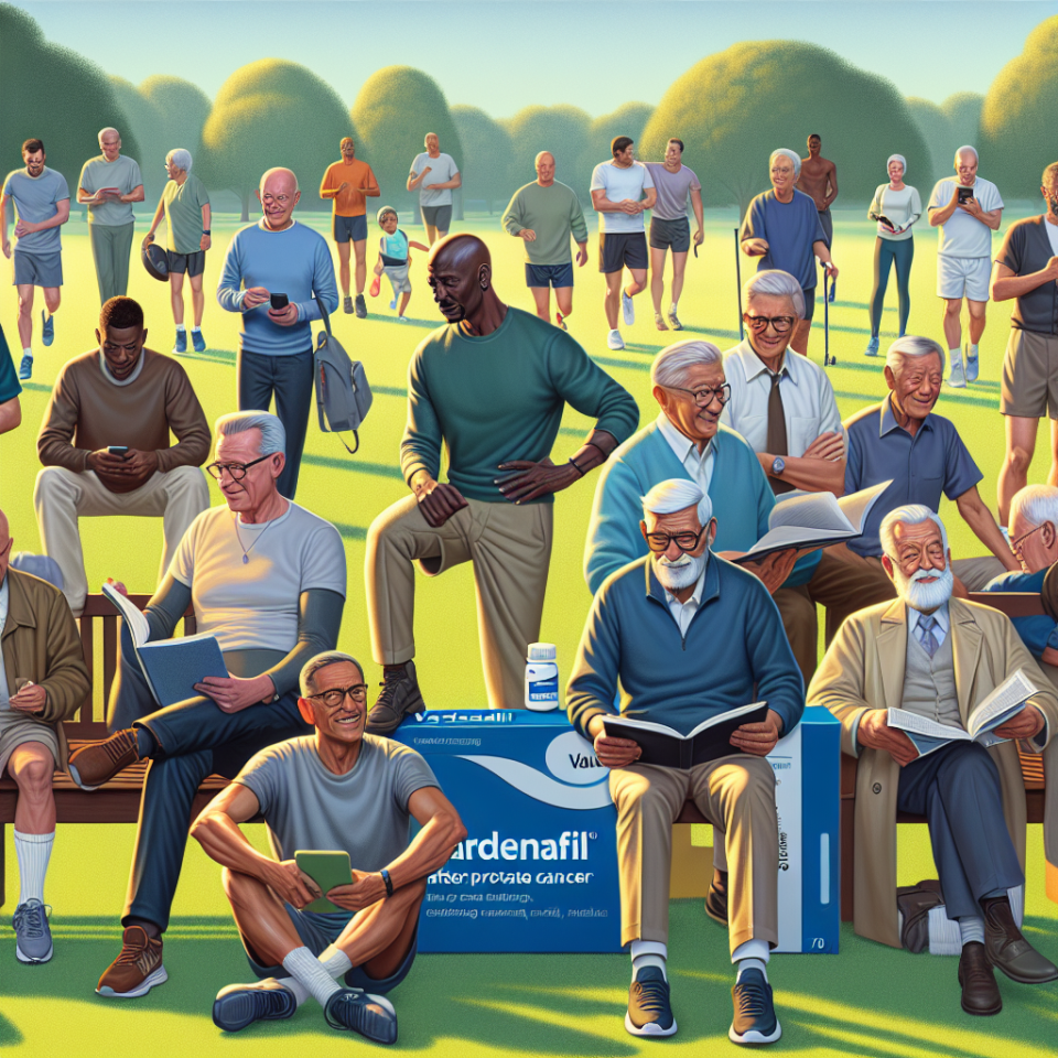 Vardenafil chez les hommes après un cancer de la prostate