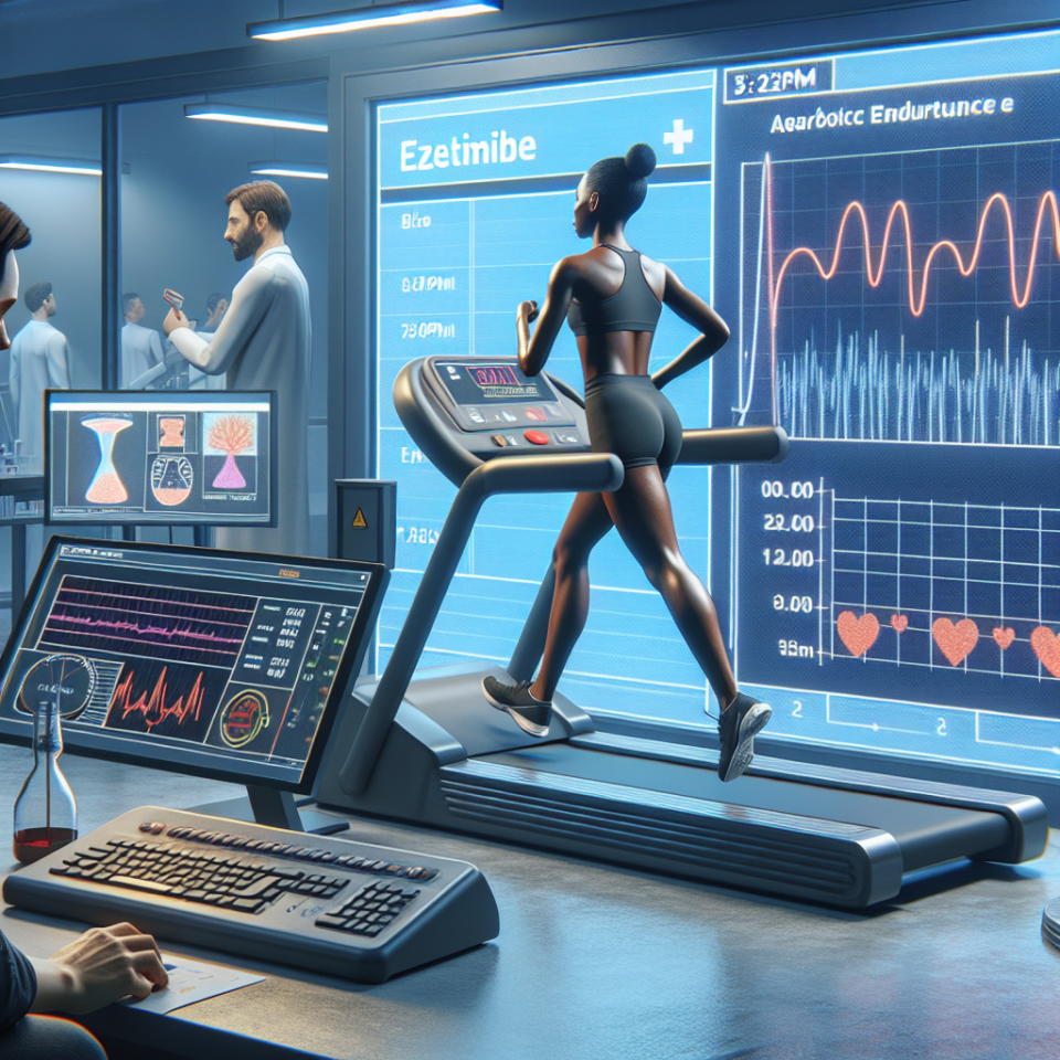 Comment l'ézétimibe affecte-t-il les performances d'endurance aérobie ?