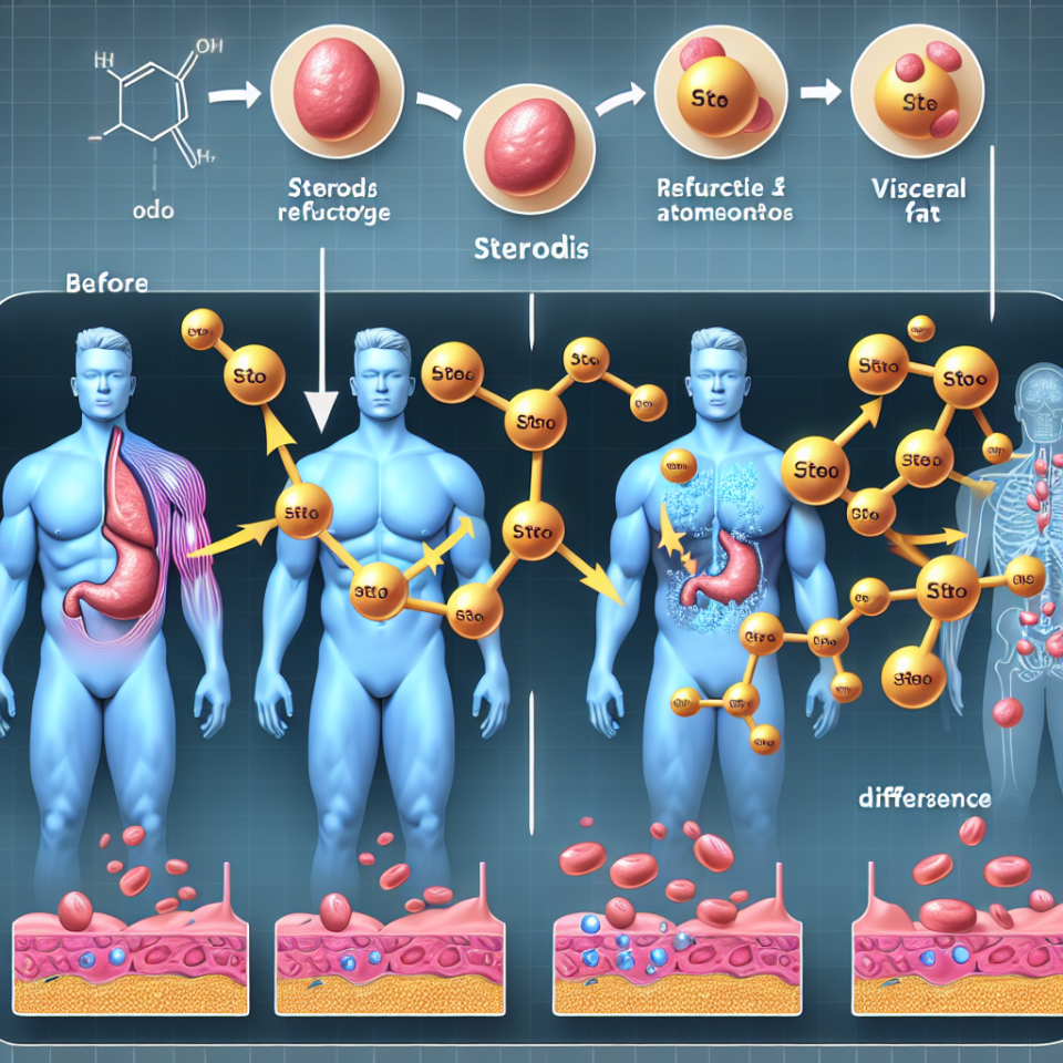 Comment les stéroïdes contribuent à la réduction de la graisse viscérale