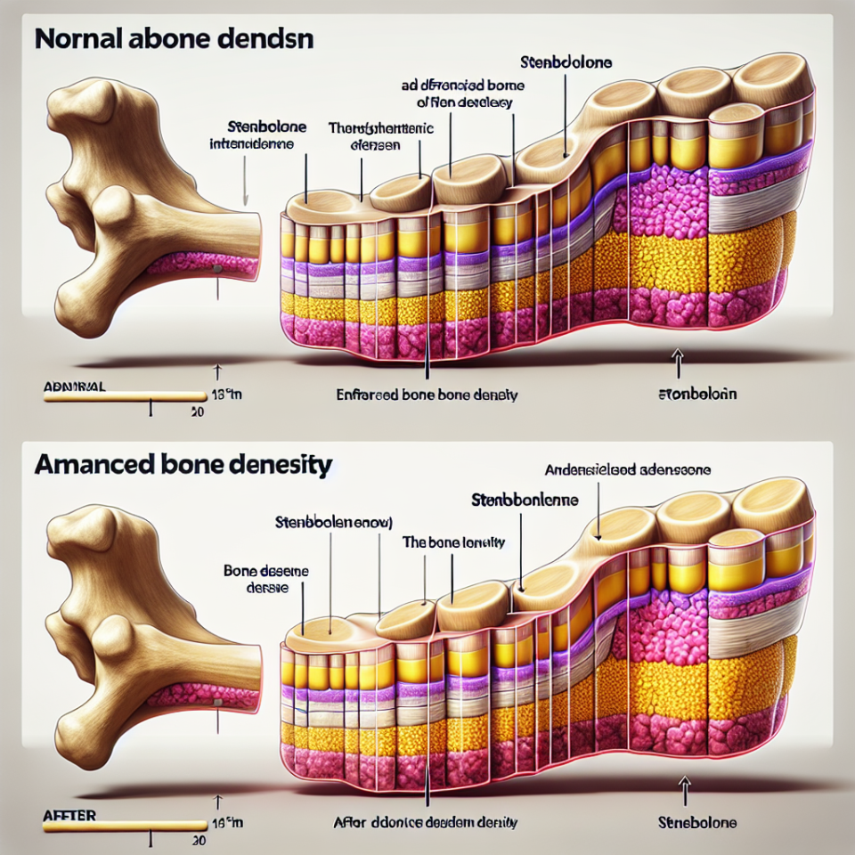 Effet de la stenbolone sur la densité osseuse