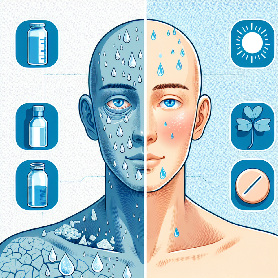 Effet du traitement sur l'hydratation de l'organisme