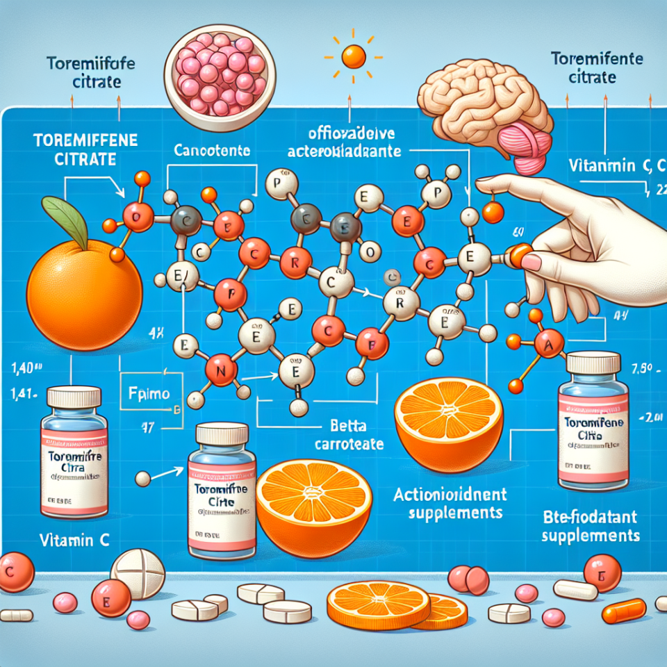 Interaction du citrate de torémifène avec les compléments antioxydants