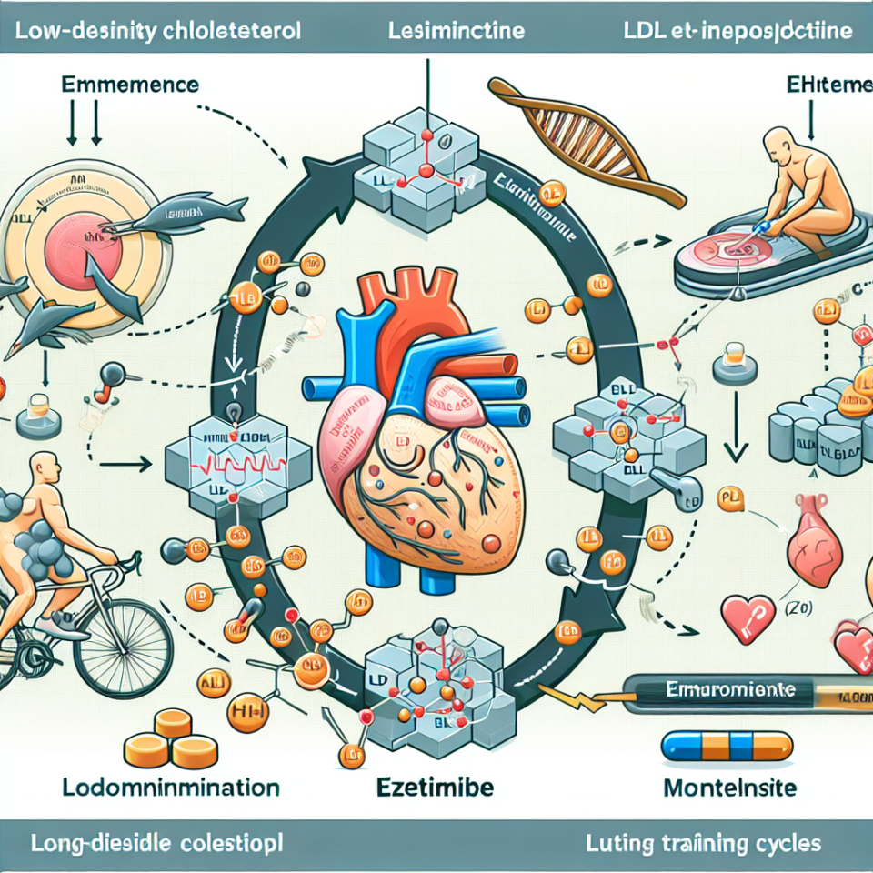 L'ézétimibe contribue-t-il à réduire le taux de cholestérol LDL lors de longs cycles d'entraînement ?