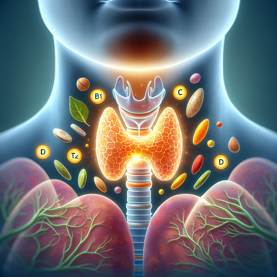 La glande thyroïde et son soutien par les vitamines