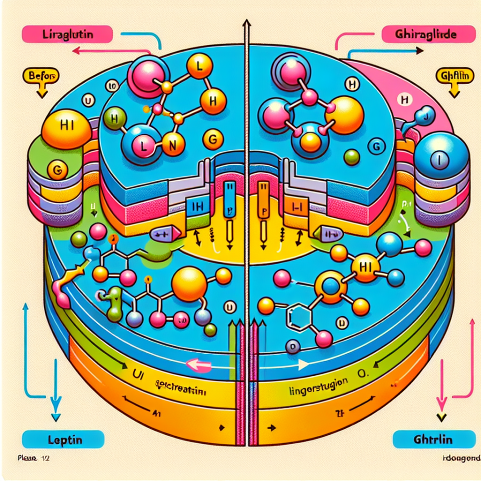Le liraglutide et son effet sur la sécrétion de leptine et de ghréline