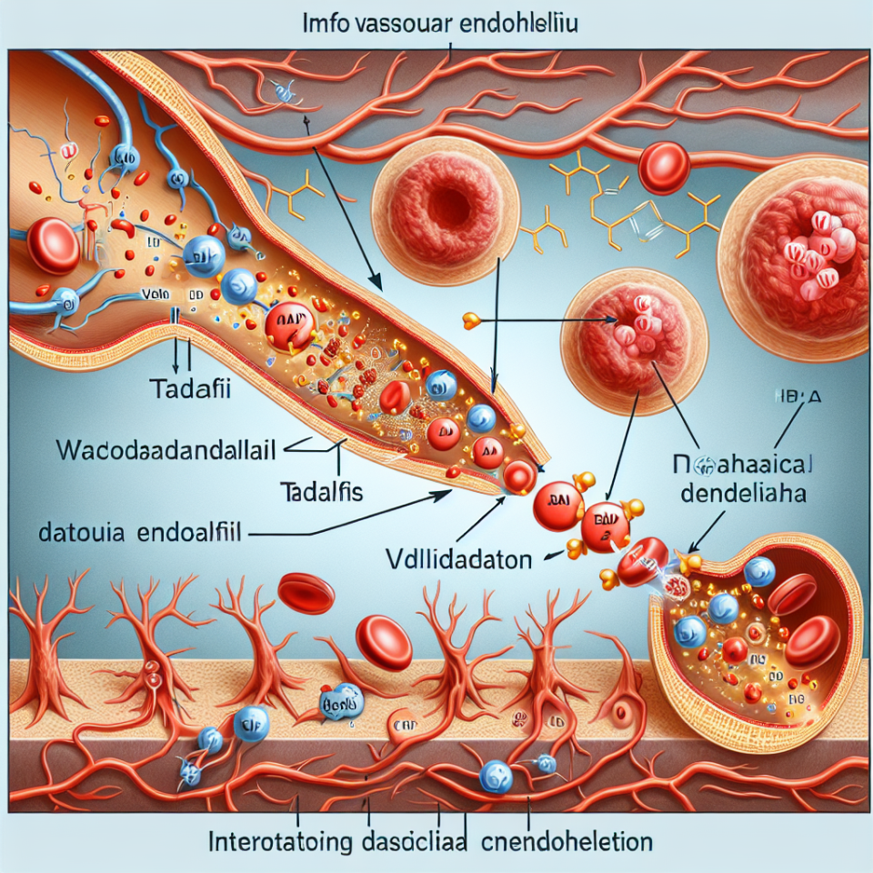 Le tadalafil et l'amélioration de l'état de l'endothélium vasculaire