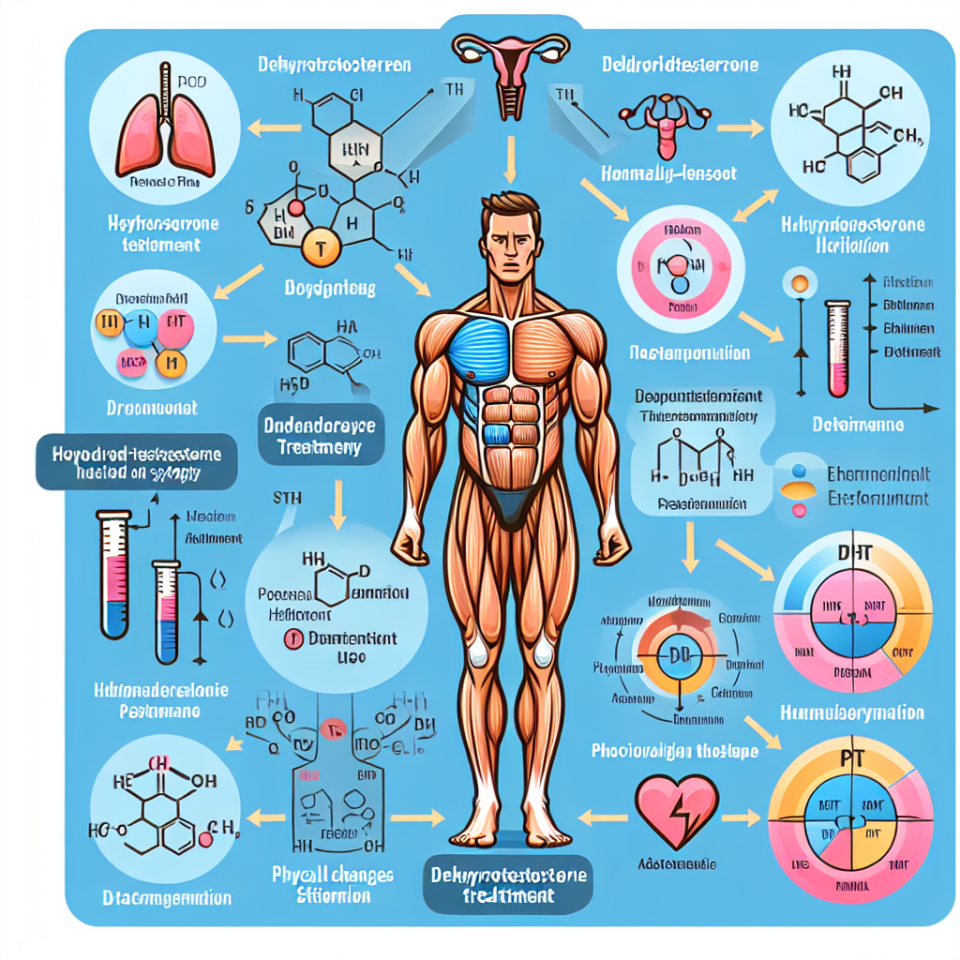 PCT après un traitement à base de déhydrotestostérone (DHT)