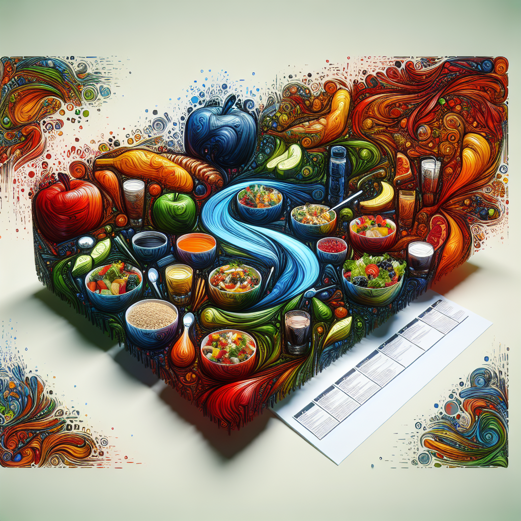 Brûleurs de graisse : plan simple de repas sur une semaine (structure)